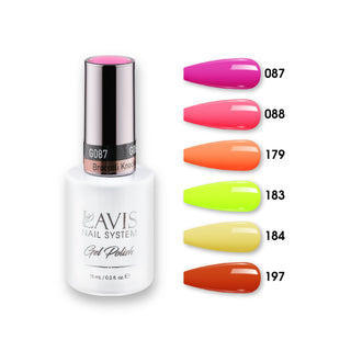 Lavis Gel Color Set 14 (6 colors) : 087; 088; 179; 183; 184; 197