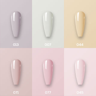 Lavis Gel Color Set 2 (6 colors) : 013; 007; 044; 071; 077; 045