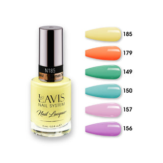 Lavis Healthy Nail Lacquer Summer Set N7 (6 colors) : 158, 055, 066, 160, 141, 138