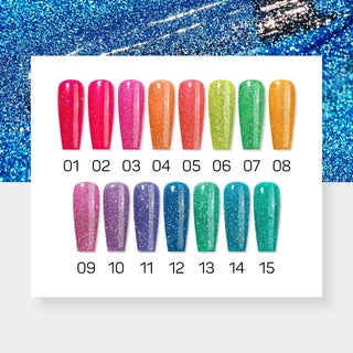 LAVIS Reflective R05 - 25 - Gel Polish 0.5 oz - Glow With The Flow Reflective Collection