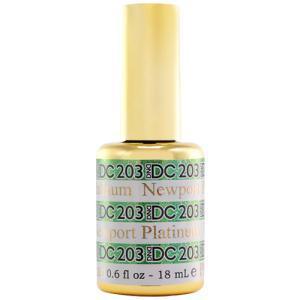  DND DC Gel Polish 203 - Glitter, Green Colors - Newport by DND DC sold by DTK Nail Supply