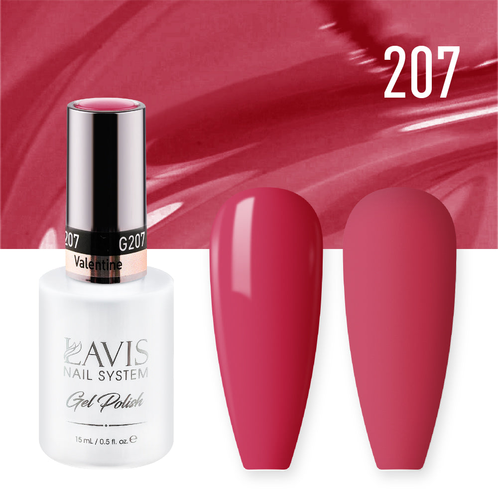 LAVIS 207 Valentine - Nail Lacquer 0.5 oz