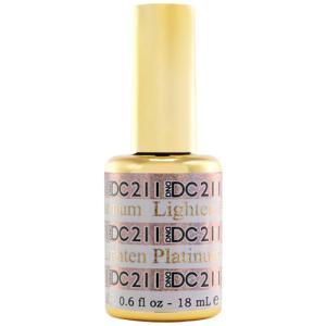  DND DC Gel Polish 211 - Glitter, Pink Colors - Lighten by DND DC sold by DTK Nail Supply