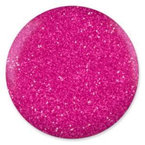  DND DC Gel Polish 217 - Glitter, Pink Colors - Deep Pink by DND DC sold by DTK Nail Supply