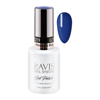 LAVIS 219 Honorable Blue - Gel Polish 0.5oz