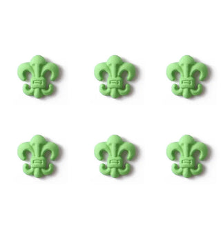 Green Matte Nail Charm Medieval