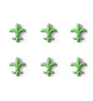 Green Matte Nail Charm Medieval