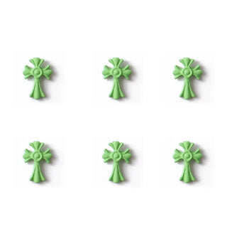 Green Matte Nail Charm Medieval
