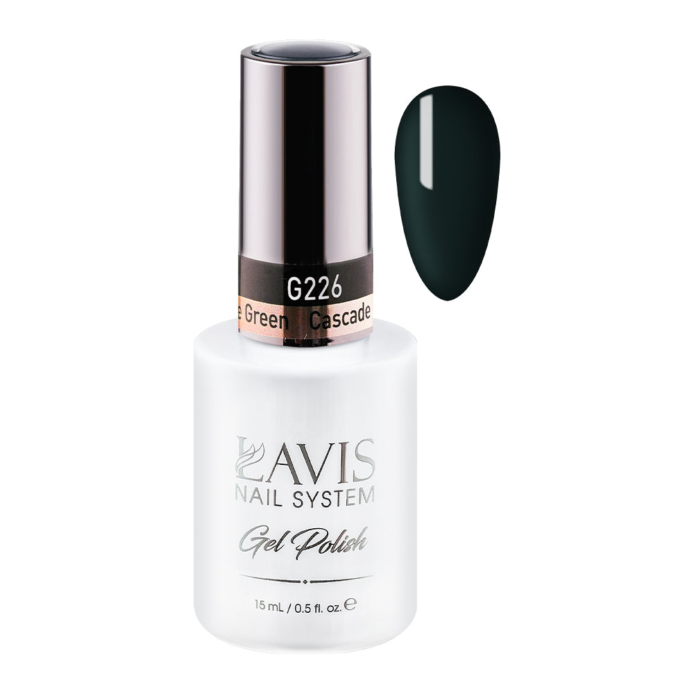 LAVIS 226 Cascade Green - Gel Polish 0.5oz