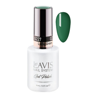 LAVIS 227 Lucky Green - Gel Polish 0.5oz
