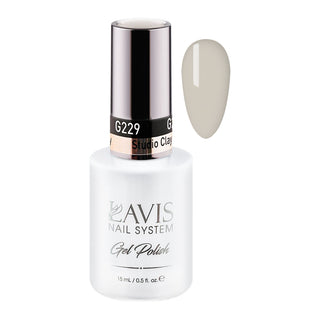 LAVIS 229 Studio Clay - Gel Polish 0.5oz