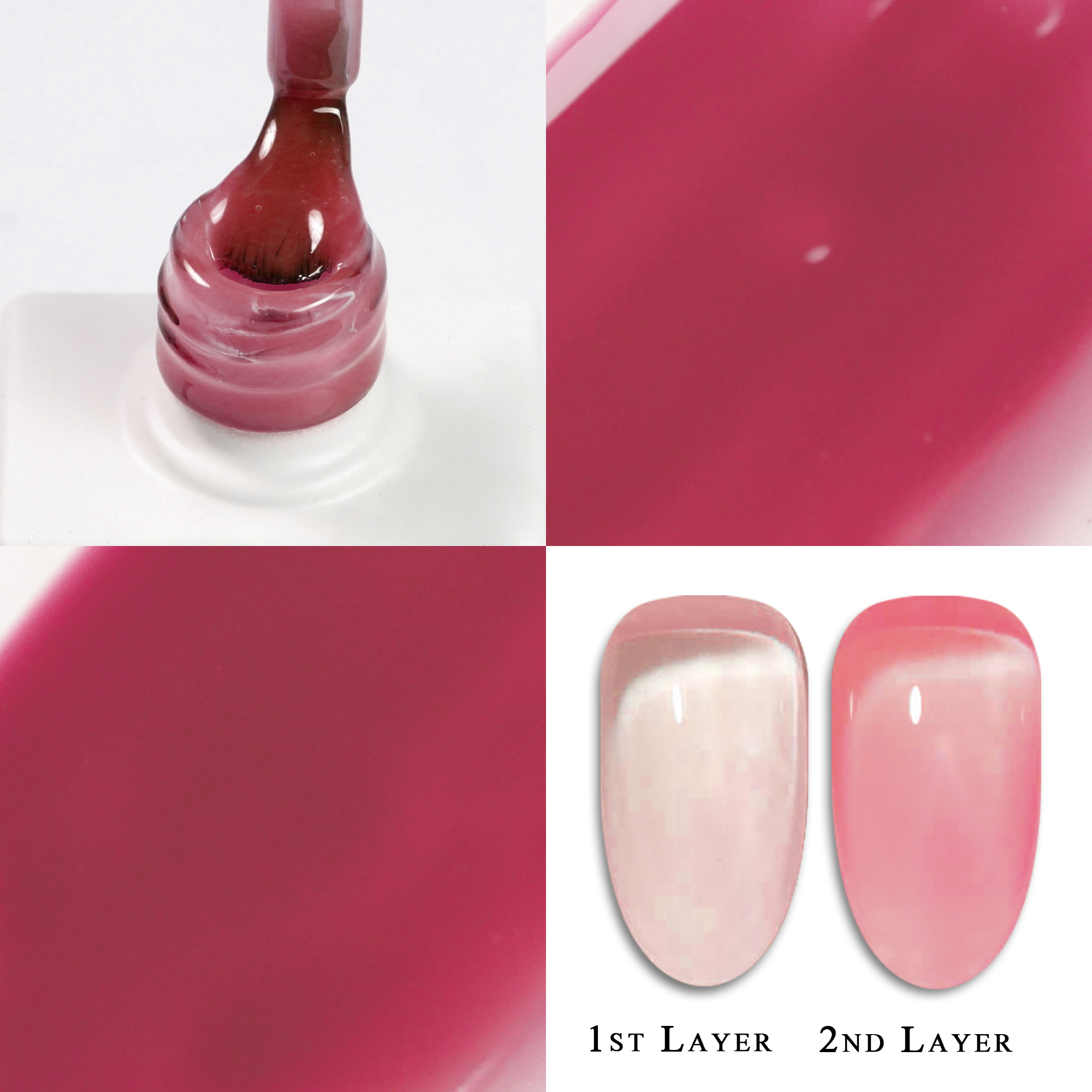 Jelly Gel Polish Colors - Lavis J02-23 - Candy Collection