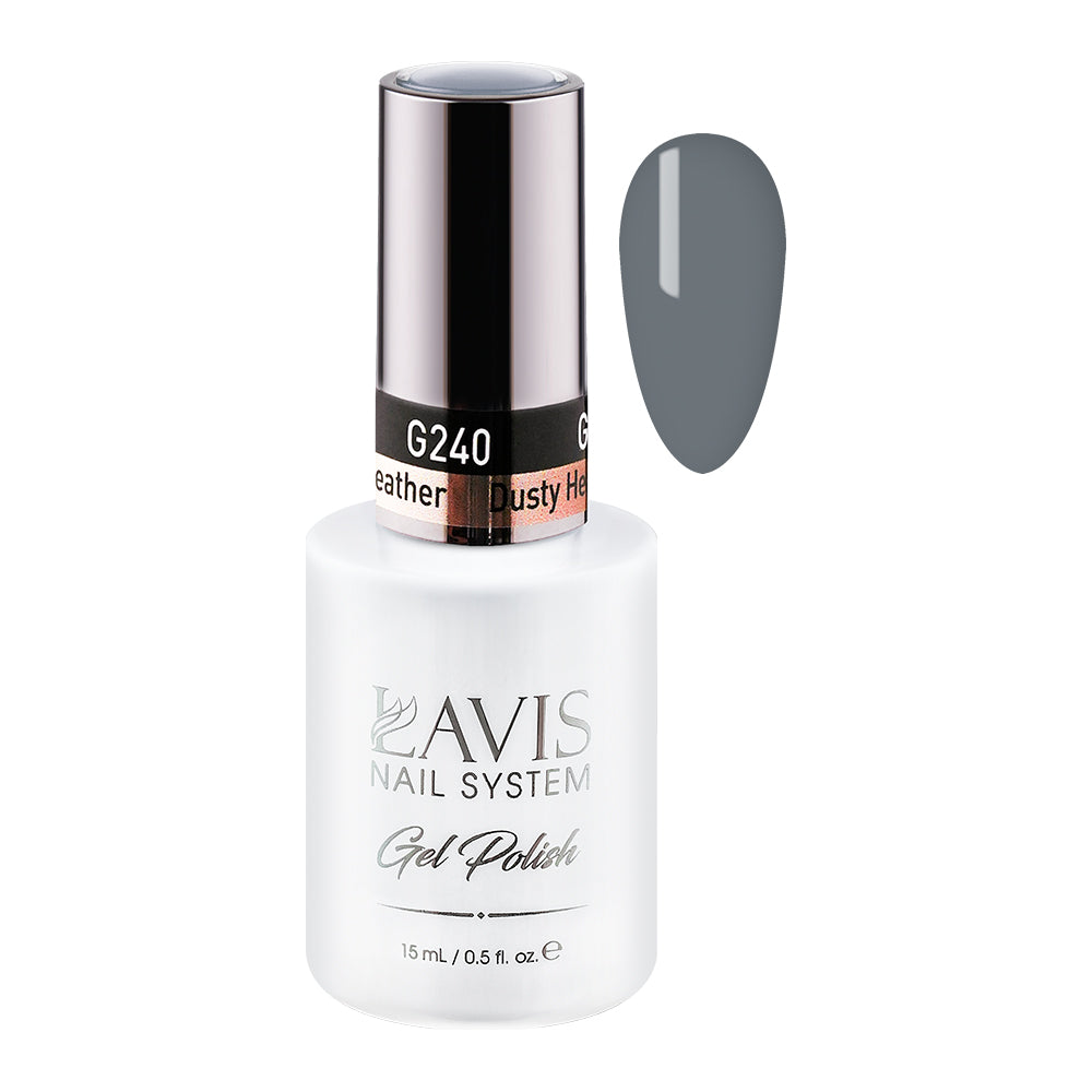 LAVIS 240 Dusty Heather - Gel Polish 0.5oz