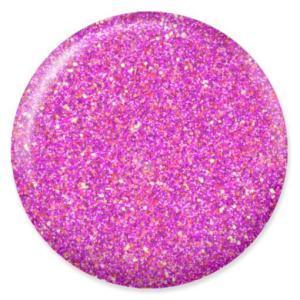  DND DC Gel Polish 242 - Glitter, Purple Colors - Powder Pink by DND DC sold by DTK Nail Supply