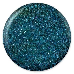  DND DC Gel Polish 248 - Glitter, Blue Colors - Dark Aqua by DND DC sold by DTK Nail Supply