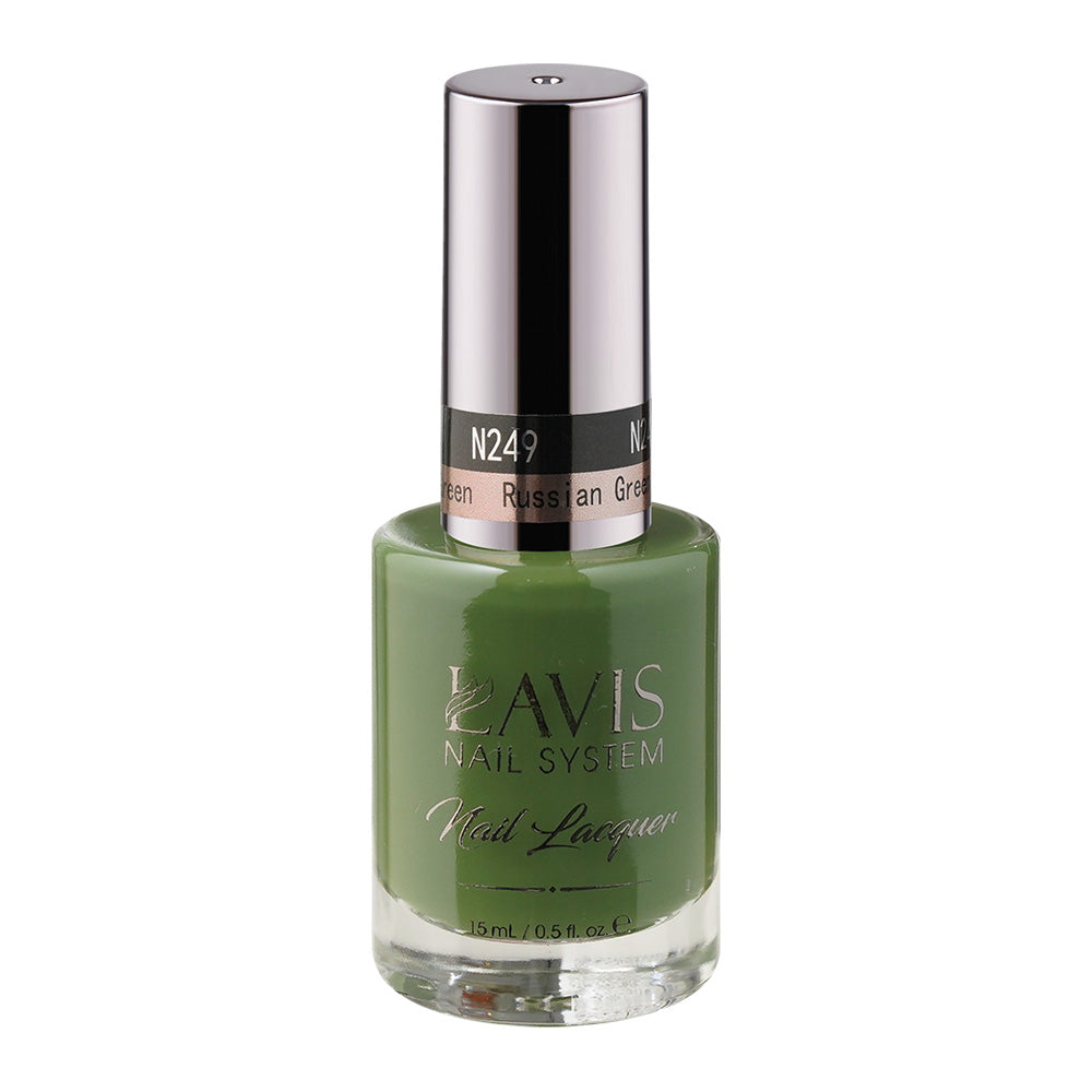 LAVIS 249 Russian Green - Nail Lacquer 0.5 oz