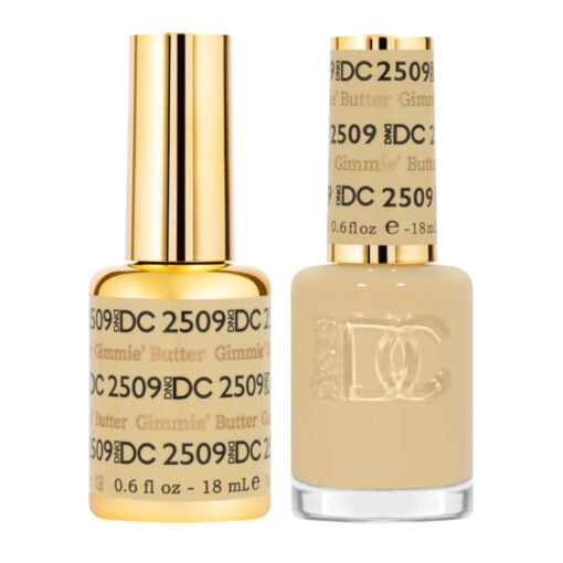 DND DC Gel Nail Polish Duo - 2509 Gimmie’ Butter