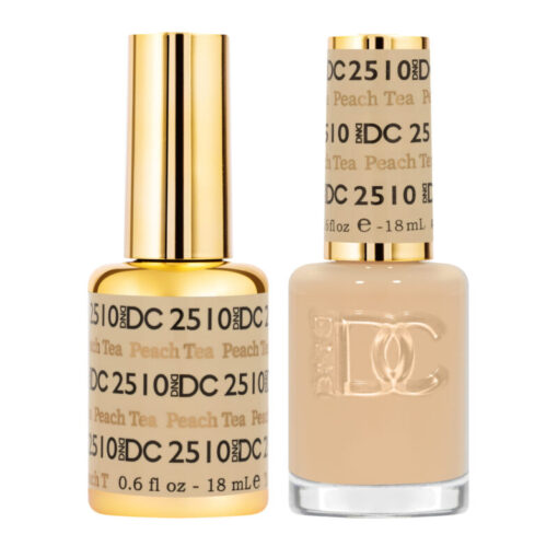 DND DC Gel Nail Polish Duo - 2510 Peach Tea