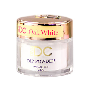 DND DC Acrylic & Dip Powder Pink & White - DC OAK WHITE