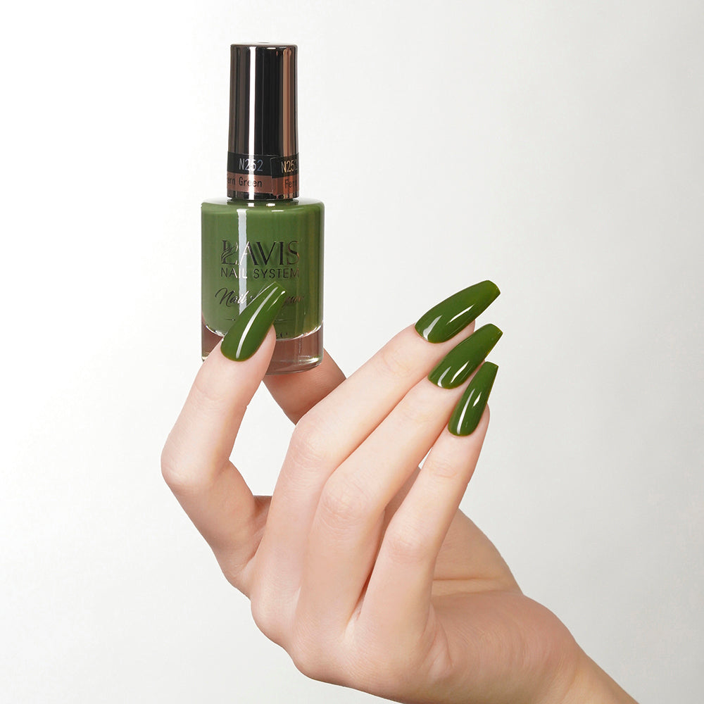 LAVIS 252 Fern Green - Nail Lacquer 0.5 oz