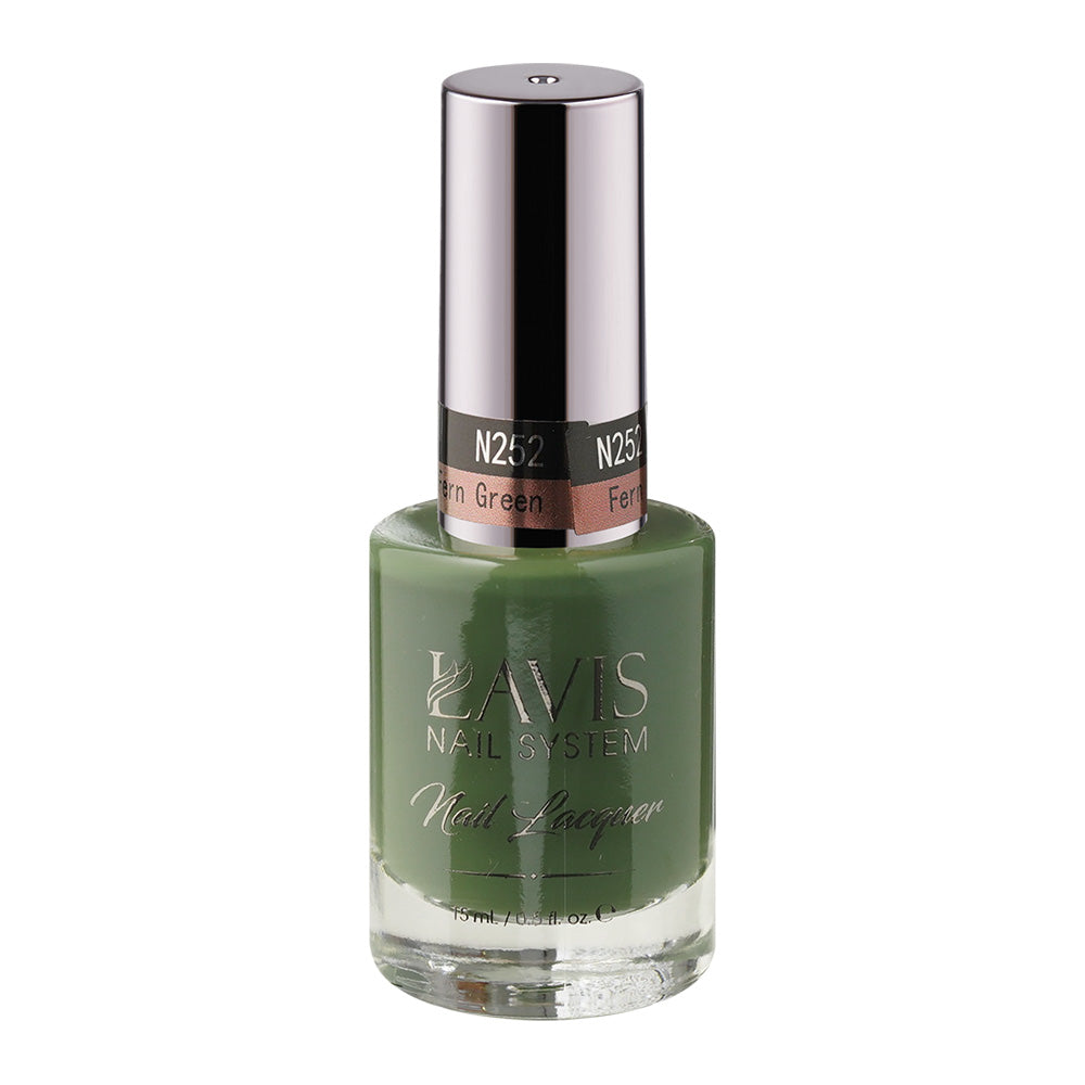 LAVIS 252 Fern Green - Nail Lacquer 0.5 oz