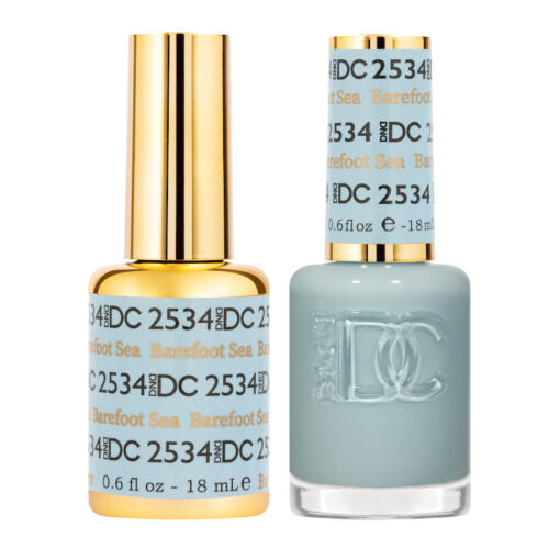 DND DC Gel Nail Polish Duo - 2534 Barefoot Sea