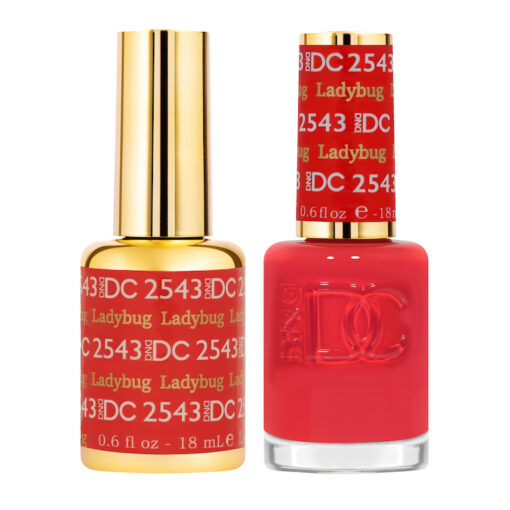 DND DC Gel Nail Polish Duo - 2543 Ladybug