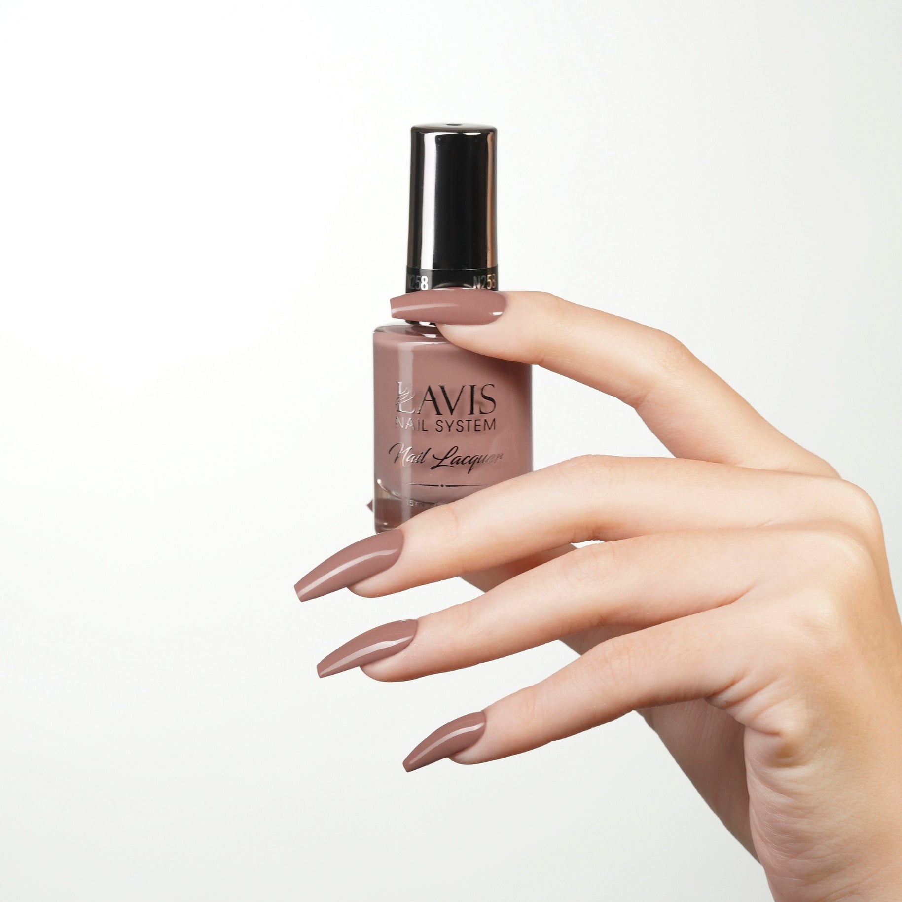 Lavis Nail Lacquer - 258 Dusty Rose