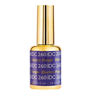 DND DC Gel Polish - 260 Electric Purple