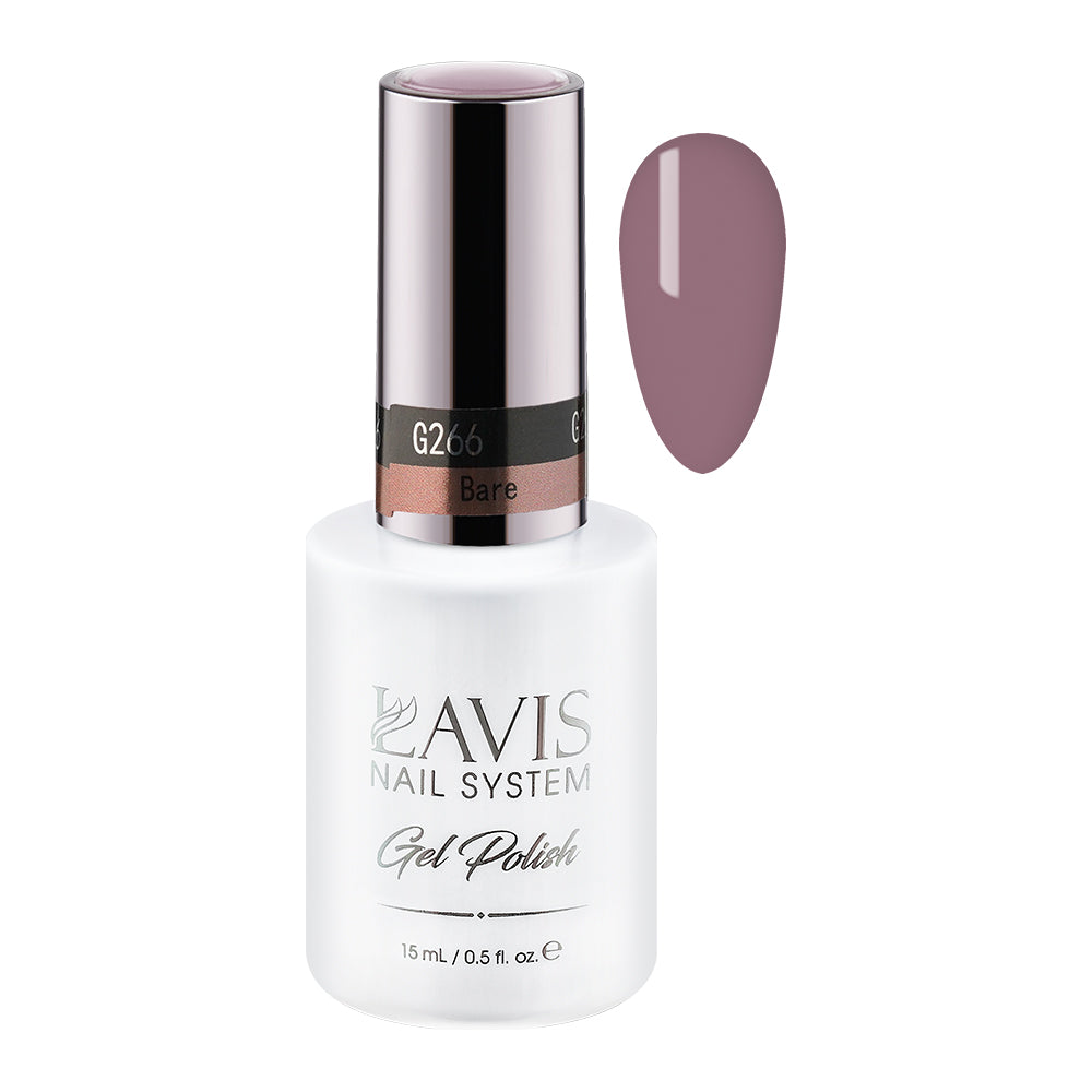 LAVIS 266 Bare - Gel Polish 0.5oz