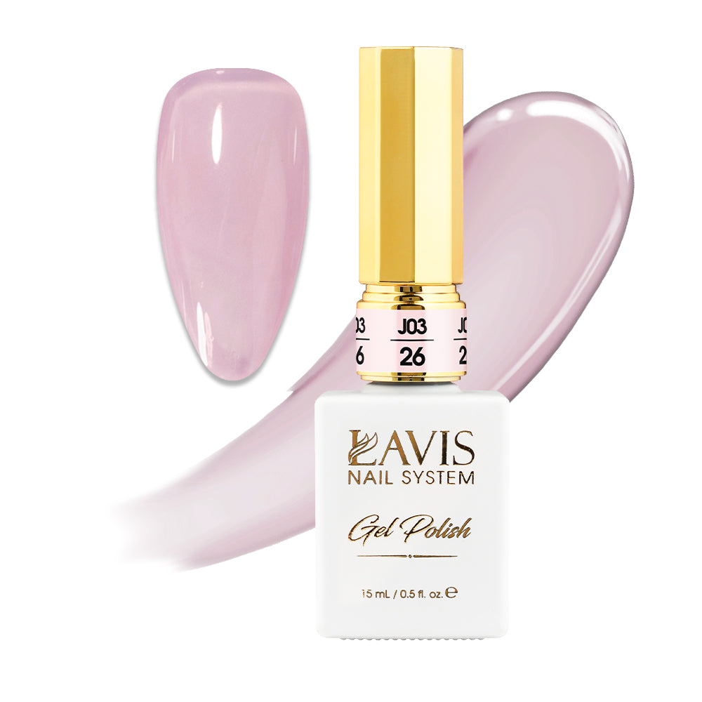 LAVIS J03 - 26 - Gel Polish 0.5oz - Bare With Me Collection