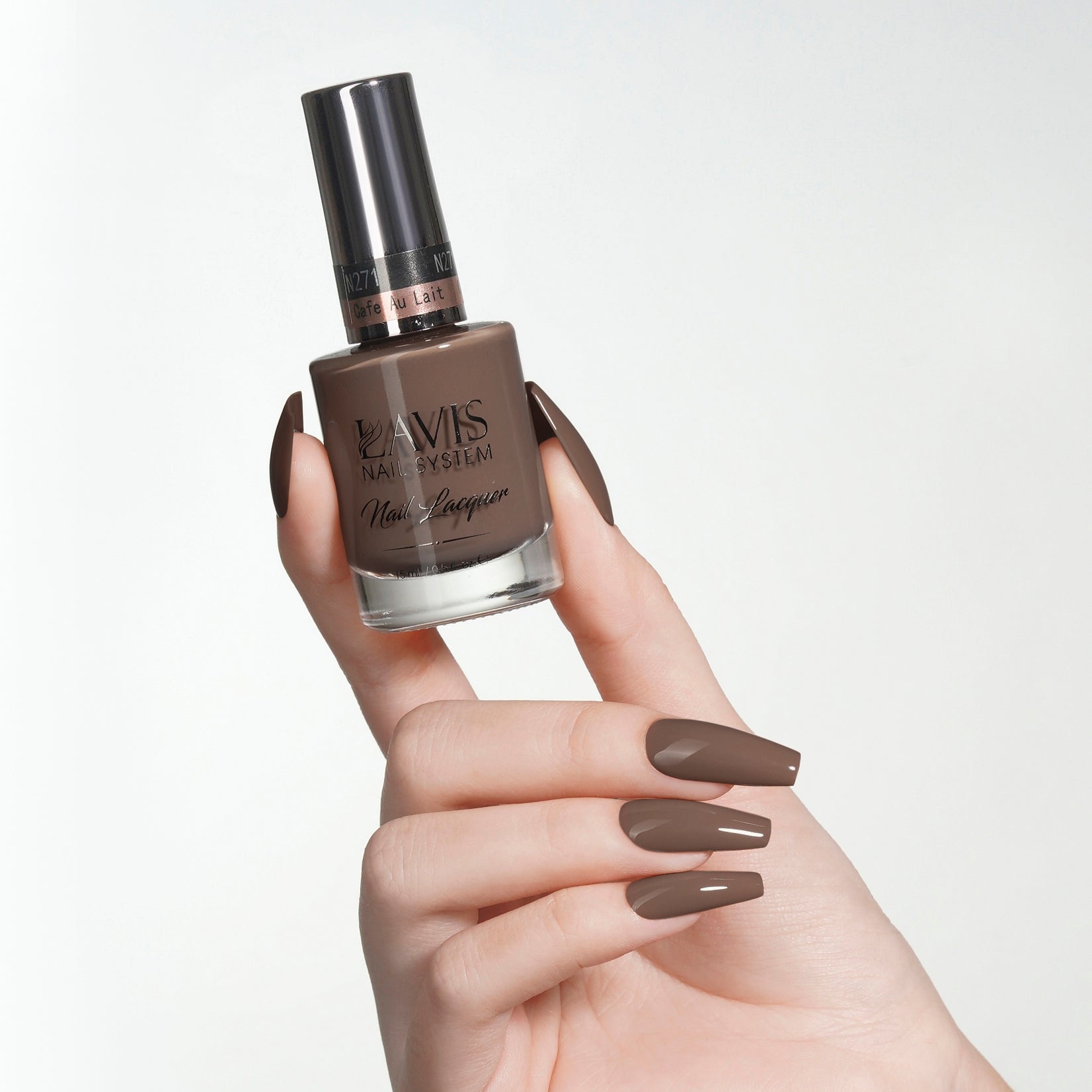 Lavis Nail Lacquer - 271 Cafe Au Lait