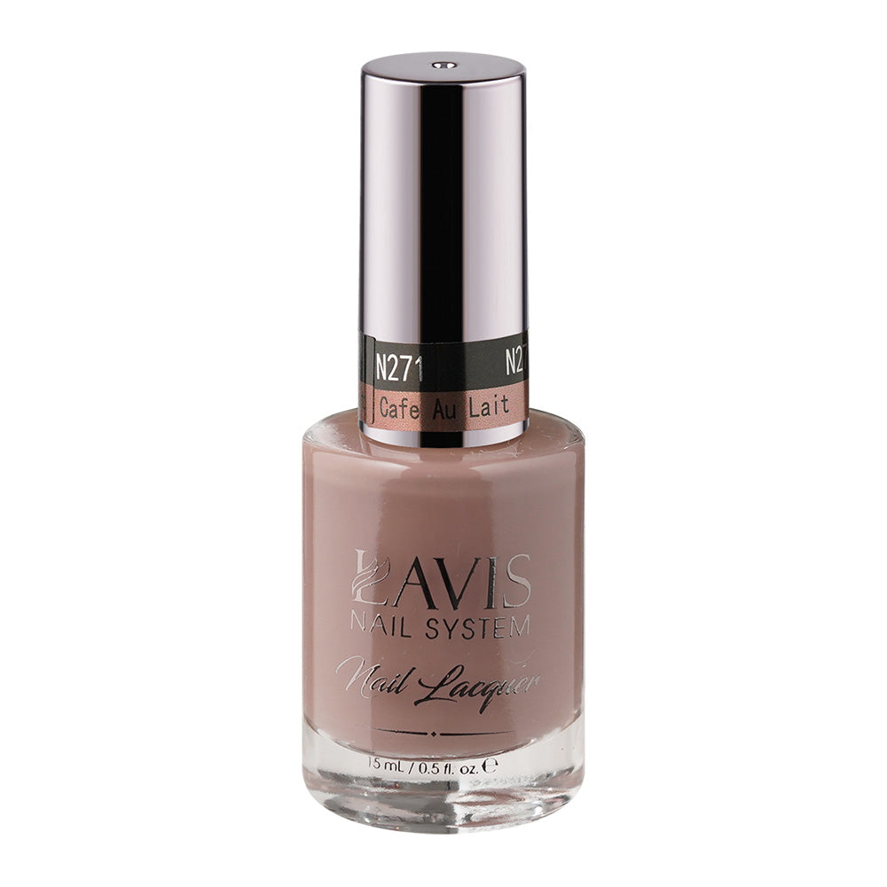 LAVIS 271 Cafe Au Lait- Nail Lacquer 0.5 oz