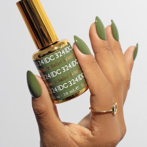 DND DC Nail Lacquer - 324 Green Colors - Safari