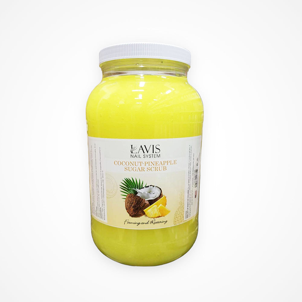 LAVIS - Coconut Pineapple - Sugar Scrub for Pedicure - 1 gallon