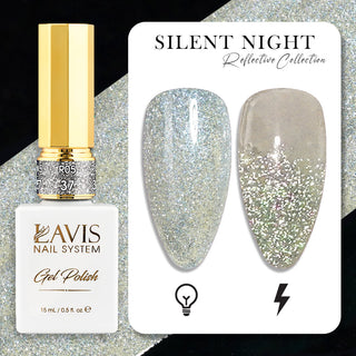 LAVIS Reflective R05 - Set 48 Colors - Gel Polish 0.5 oz
