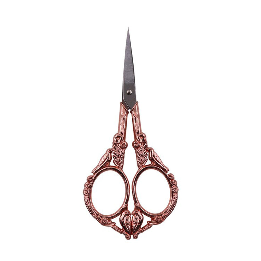 Vintage plum blossom scissors classic design sewing scissors - Rose