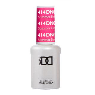 DND Gel Polish - 414 Pink Colors - Summer Hot Pink