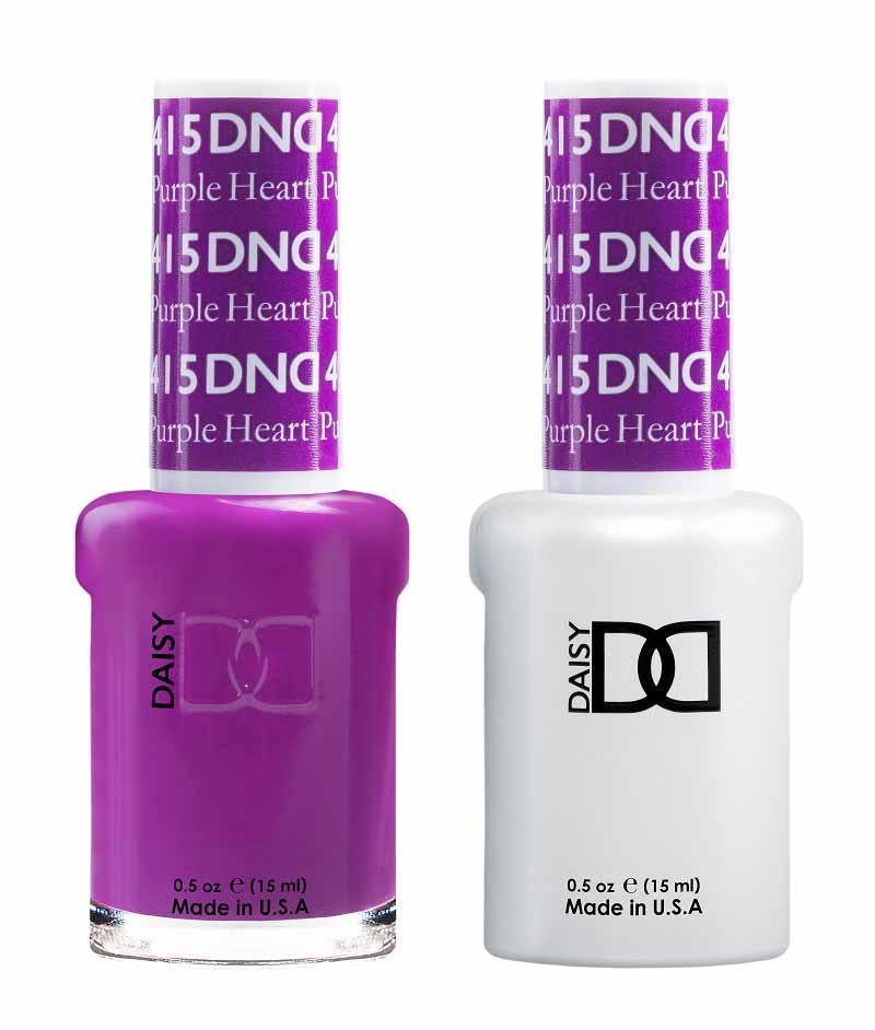 DND Gel Nail Polish Duo - 415 Purple Colors - Purple Heart
