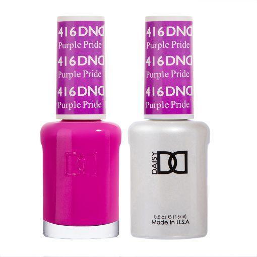 DND Gel Nail Polish Duo - 416 Purple Colors - Purple Pride