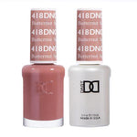 DND Gel Nail Polish Duo - 418 Brown Colors - Butternut Squash