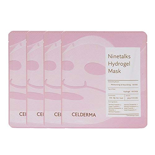 Celderma Ninetalks Hydrogel Mask Korean Mask Pack (4 Pcs)