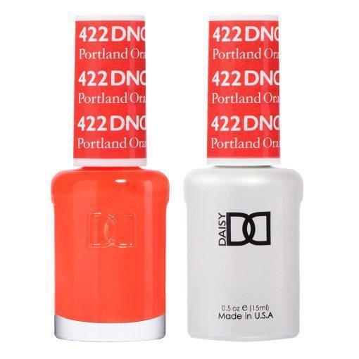 DND Gel Nail Polish Duo - 422 Orange Colors - Portland Orange