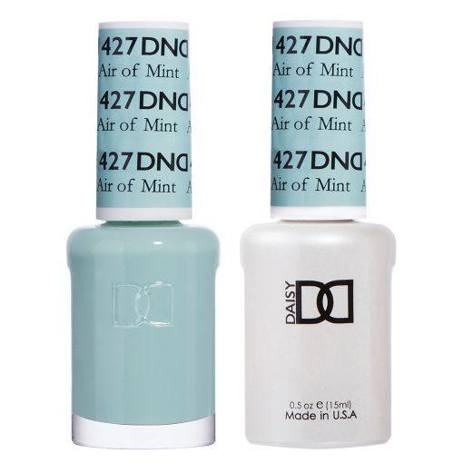 DND Gel Nail Polish Duo - 427 Mint Colors - Air of Mint