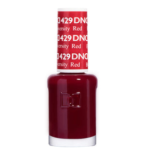 DND Nail Lacquer - 429 Red Colors - Boston University Red