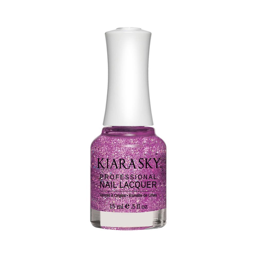 Kiara Sky N430 Purple Spark - Nail Lacquer