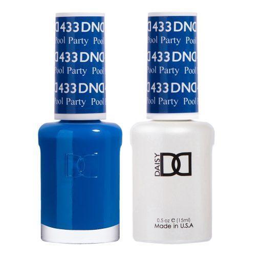 DND Gel Nail Polish Duo - 433 Blue Colors - Pool Party