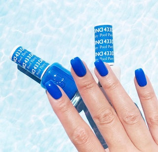 DND Nail Lacquer - 433 Blue Colors - Pool Party