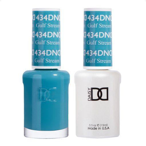 DND Gel Nail Polish Duo - 434 Blue Colors - Gulf Stream