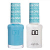 DND Gel Nail Polish Duo - 436 Blue Colors - Baby Blue